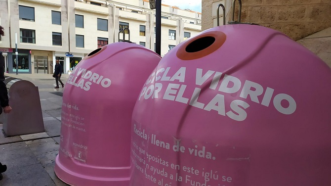Ecovidrio y el Ayuntamiento de Ponferrada realizarán una campaña solidaria ‘Recicla Vidrio por ellas’ con motivo del Día Mundial del Cáncer de Mama 1