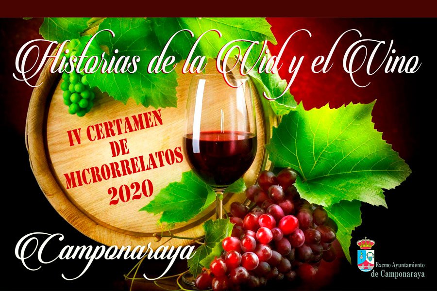 Ya se conocen los ganadores del IV Certamen de microrrelatos "Historias de la vid y el vino" Organizado por el Ayuntamiento de Camponaraya 1