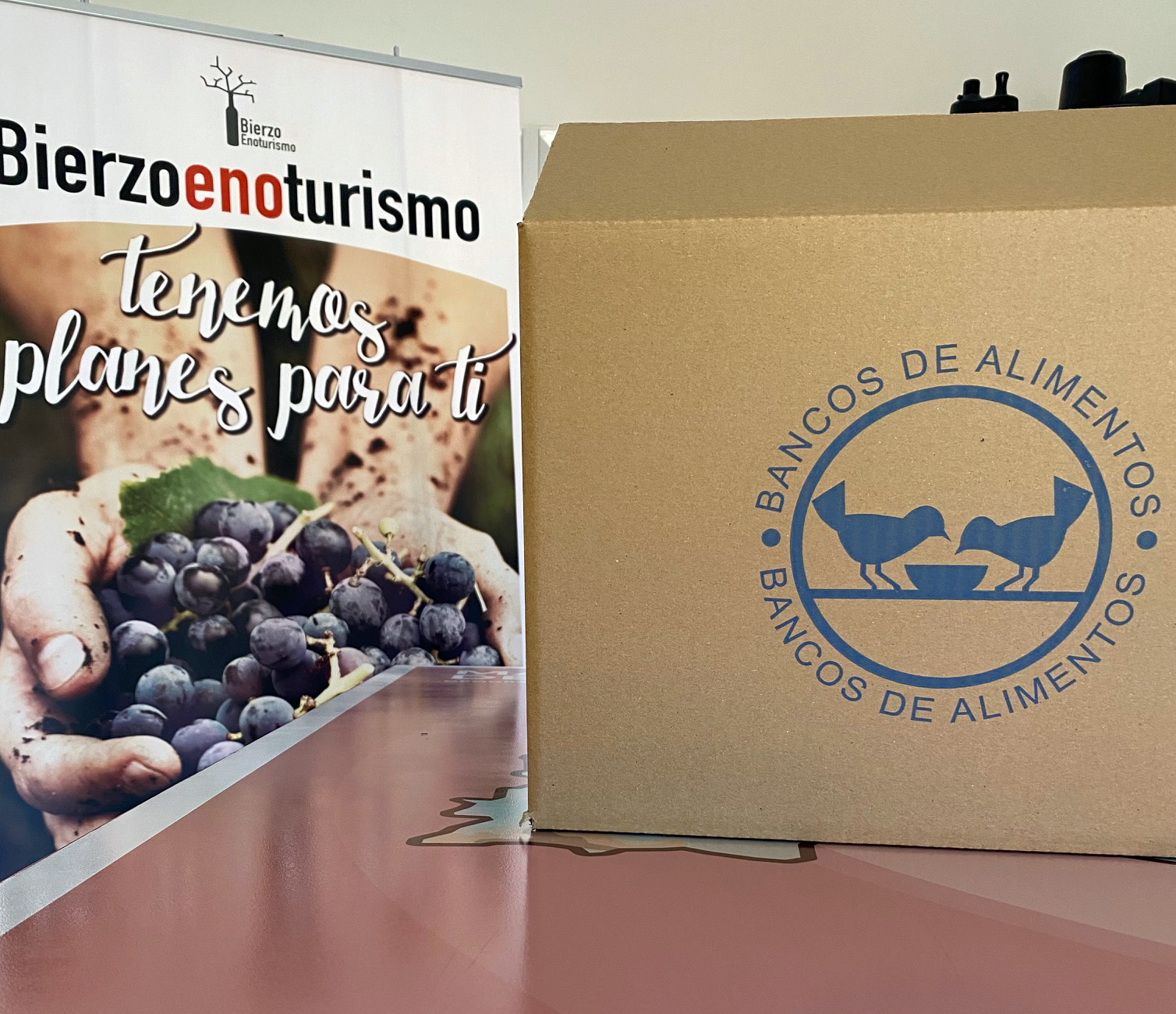 Bierzo Enoturismo pone en marcha una campaña solidaria junto con el Banco de Alimentos del Sil 3