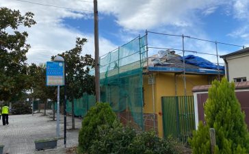 Columbrianos estrena techo en el edificio de usos múltiples 10