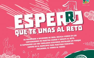 “EspeRRo que te unas al reto”, El reciclaje de vidrio de los ponferradinos en noviembre y diciembre tendrá un fin solidario 8