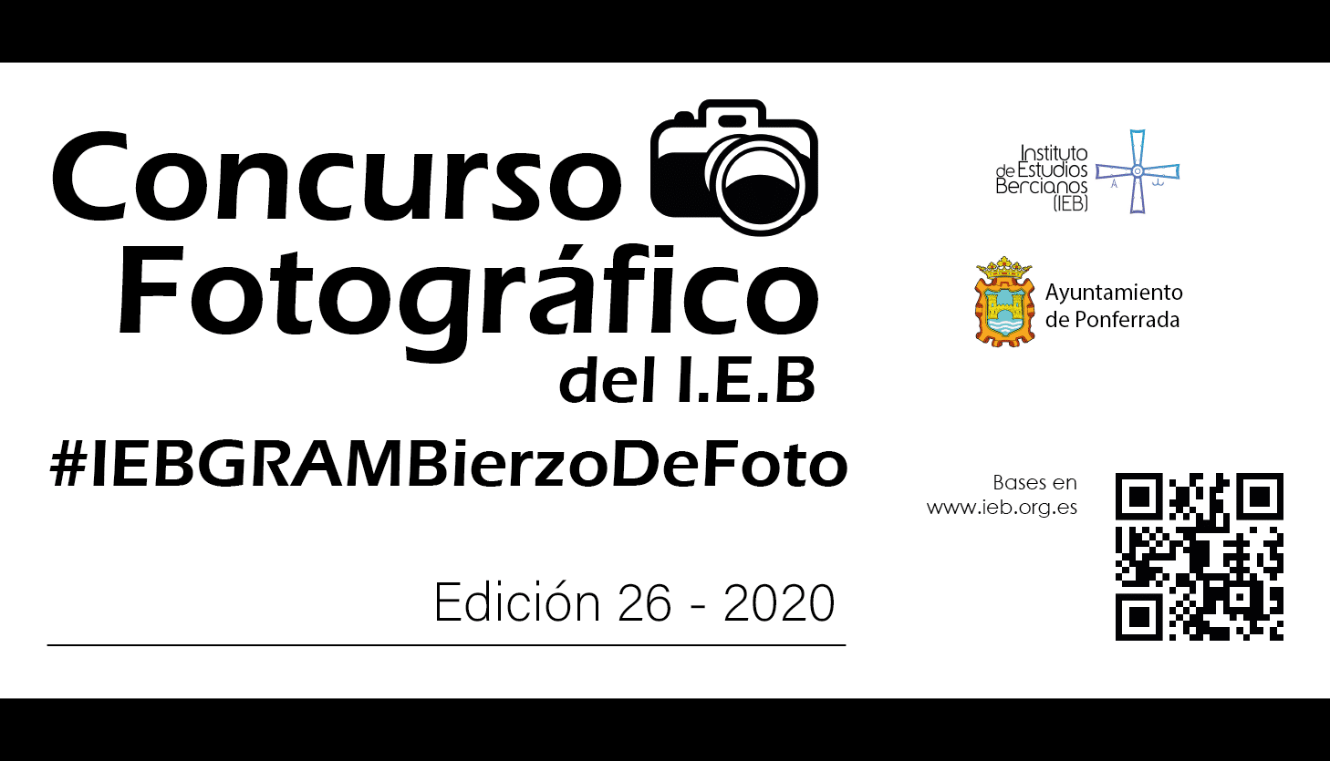 El IEB convoca el XXVI Concurso fotográfico, exclusivamente en Instagram y con un premio especial para jóvenes de hasta 18 años, #IEBGRAMBierzoDeFoto 2