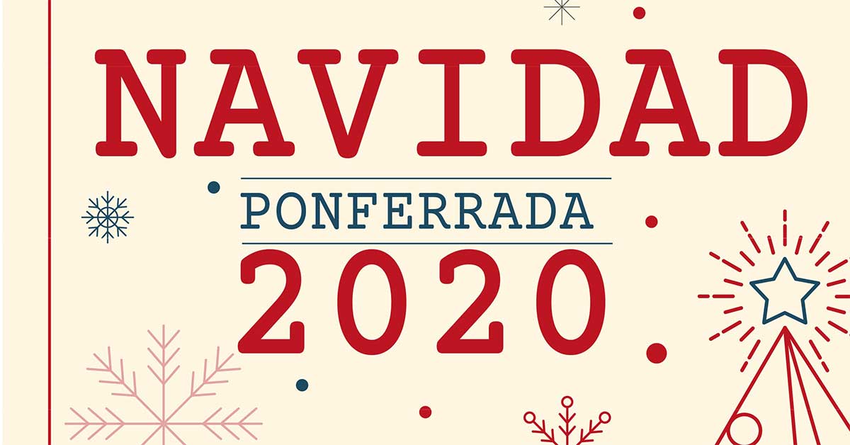 Programa de Navidad 2020 en Ponferrada 1