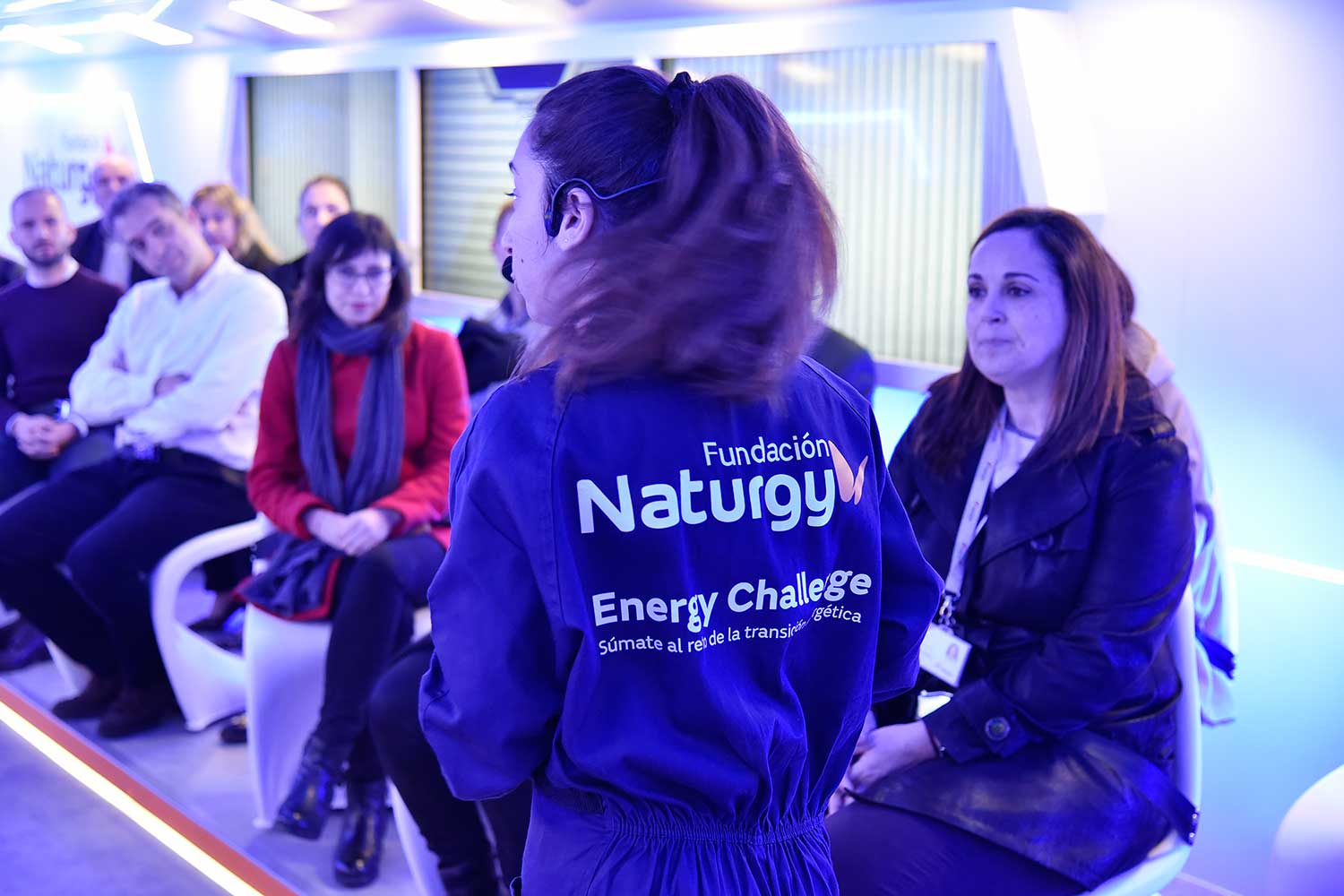 Naturgy 'aterrizará' durante las navidades en Ponferrada con una aeronave futurista llena de propuestas para resolver el desafío energético 5