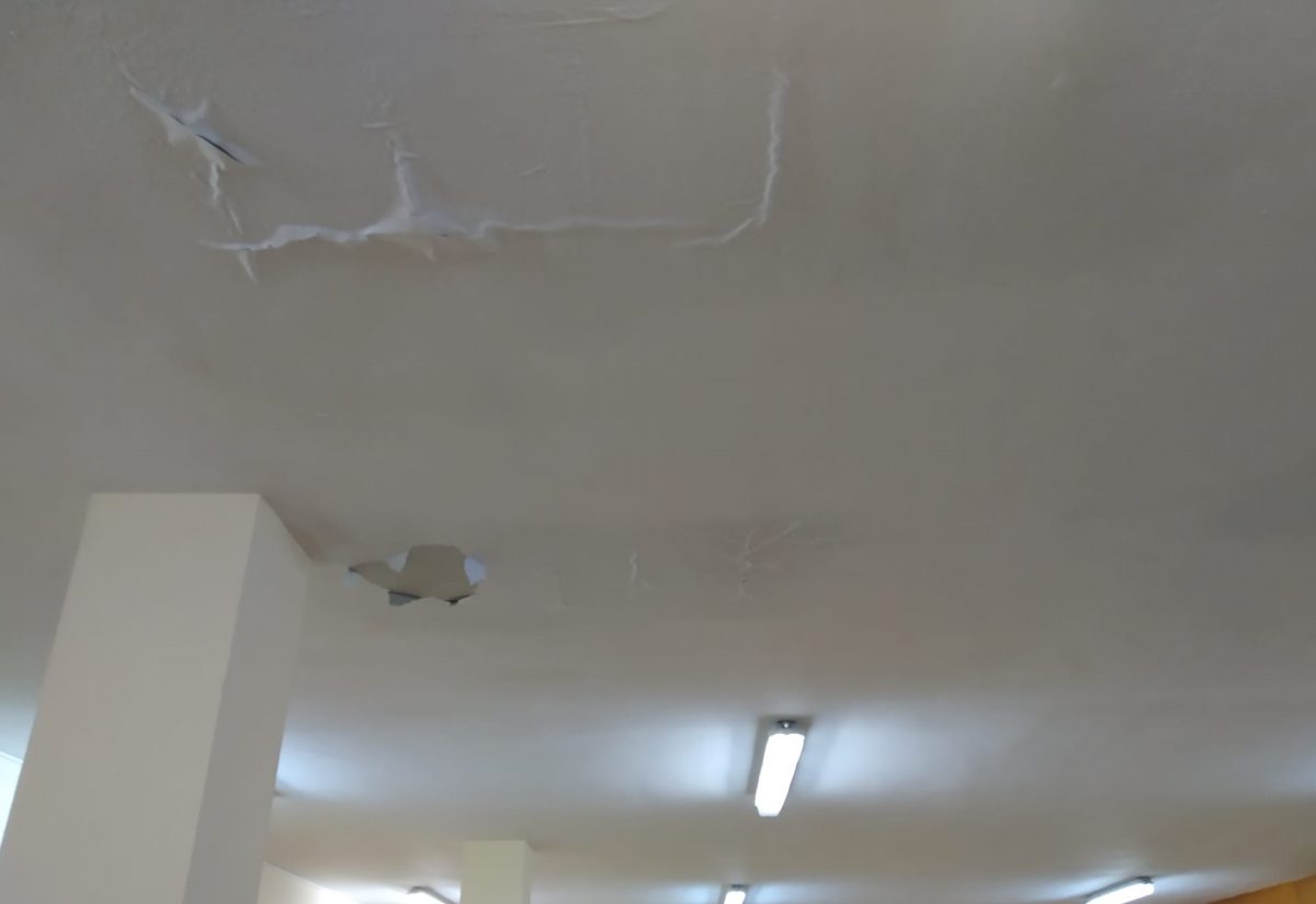 El colegio Peñalba sufre una aparatosa avería que causa cuantiosos daños 1
