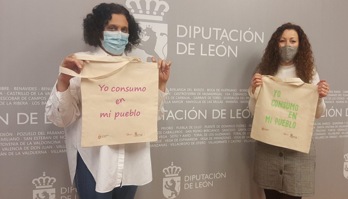 La Diputación lanza una campaña de apoyo al comercio minorista del medio rural con el reparto de 15.000 bolsas reutilizables 1