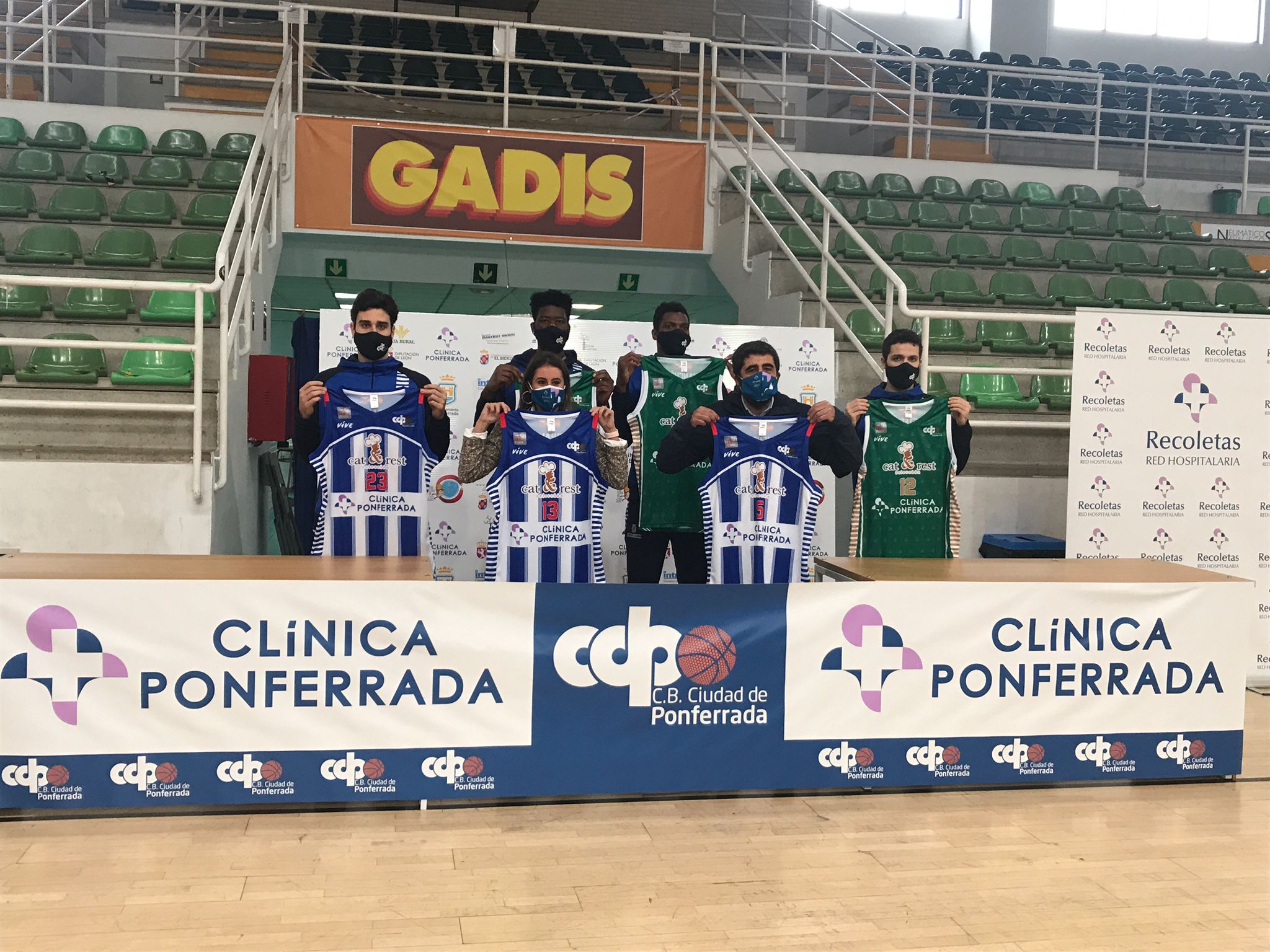La Clínica Ponferrada se convierte en nuevo patrocinador del Club de Baloncesto 'Ciudad de Ponferrada' 2