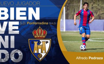 El central Alfredo Pedraza, nuevo jugador de la SD Ponferradina 5