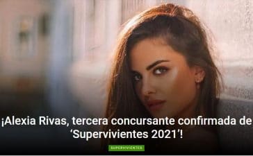 La ponferradina Alexia Rivas, tercera concursante confirmada para el reality de Telecinco 'Supervivientes' 1