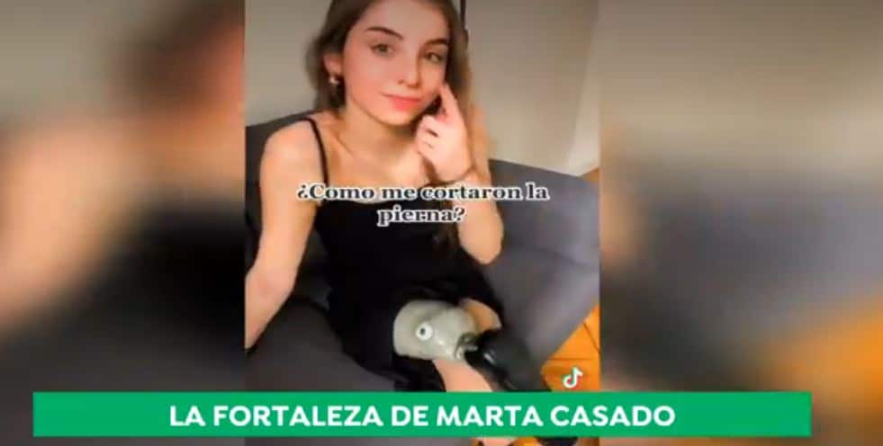 La historia de superación de Marta Casado, protagoniza los deportes de Antena 3 TV 1