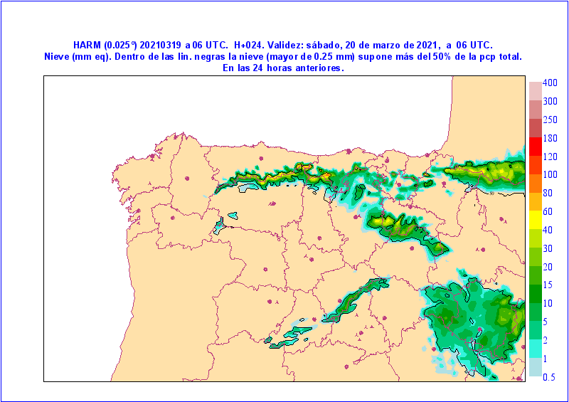 Viento y nieve para el fin de semana en Castilla y León 2