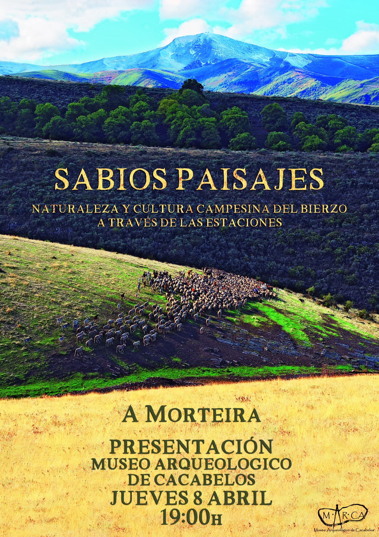 Presentación en el MARCA de Cacabelos del libro “SABIOS PAISAJES” 1