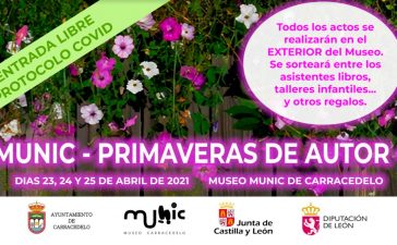 EL museo MUNIC de Carracedelo conmemora el Dia Mundial del Libro con la I Edición PRIMAVERAS DE AUTOR los días 23, 24 y 25 de abril 7