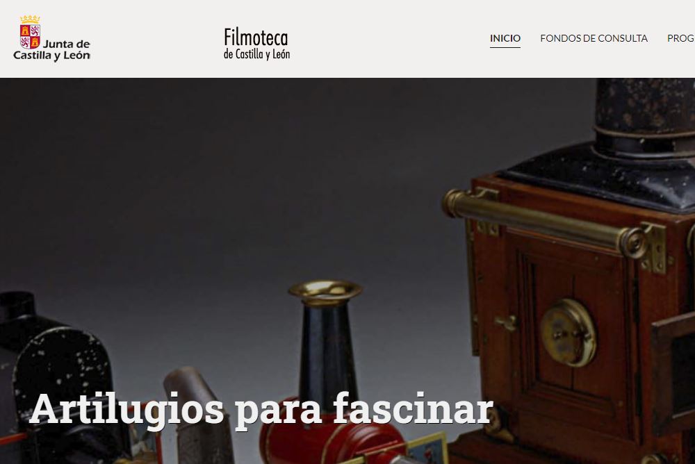 La Filmoteca de Castilla y León estrena un nuevo diseño de página web más eficaz y con nuevos contenidos 1