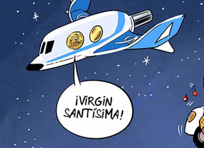 Un berciano adelanta a Richard Branson en la carrera hacia el turismo espacial 1