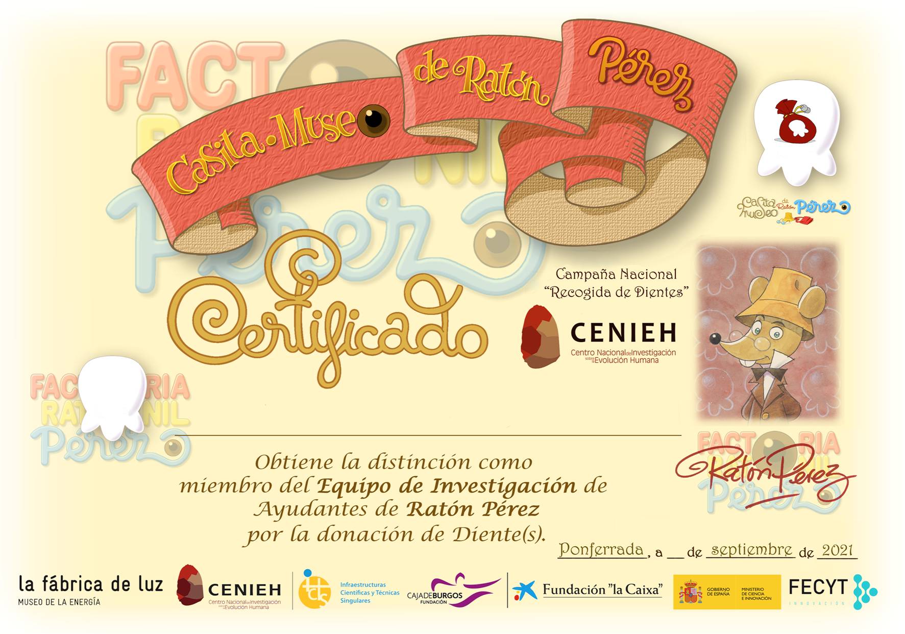 El Museo de la Energía colabora con la Colección “Ratón Pérez” en su campaña de recogida 2
