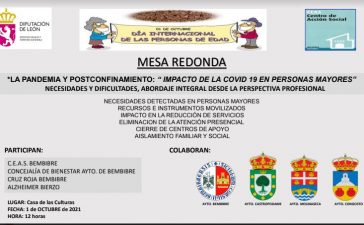 mesa redonda " La Pandemia y postconfinamiento": El impacto de la Covid-19 en personas mayores en la Casa de las Culturas de Bembibre 9