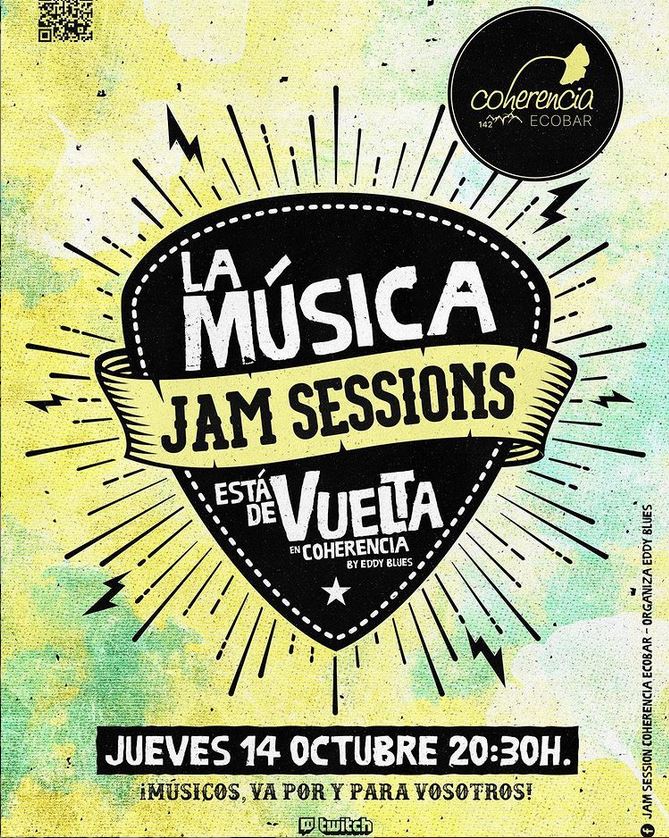 Regresan las Jam-session de los jueves a Coherencia Bar 2