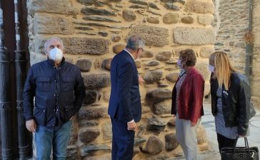 Ponferrada recibe la obra de restauración de la Torre del Reloj ponferradina 7