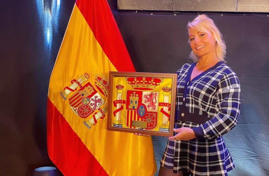 Lydia Valentín, nombrada reservista de honor del ejercito español 1