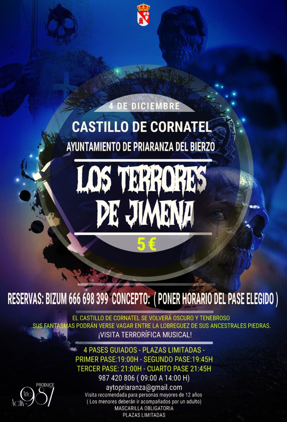 terror volverá puente Castillo Cornatel “Los terrores Jimena”