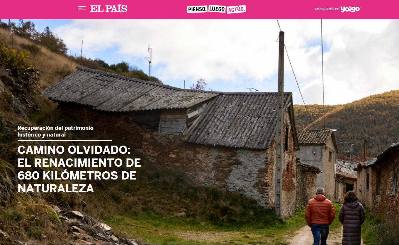 El País dedica un reportaje al Camino Olvidado y su paso desde Bilbao a Villafranca del Bierzo 1