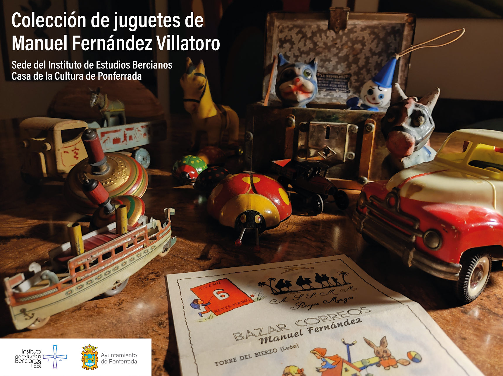 El IEB acoge una colección de juguetes de otras épocas a cargo de Manuel Fernández 1