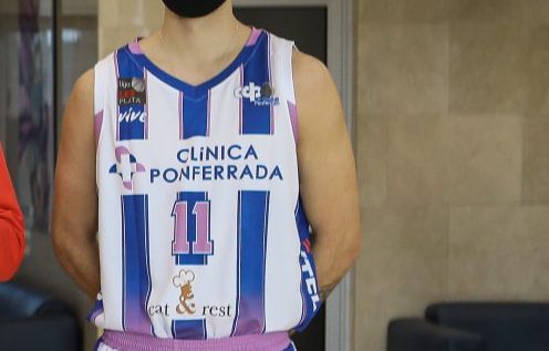 El 25 aniversario de la Clínica Ponferrada en la camiseta del Clínica Ponferrada CDP 1