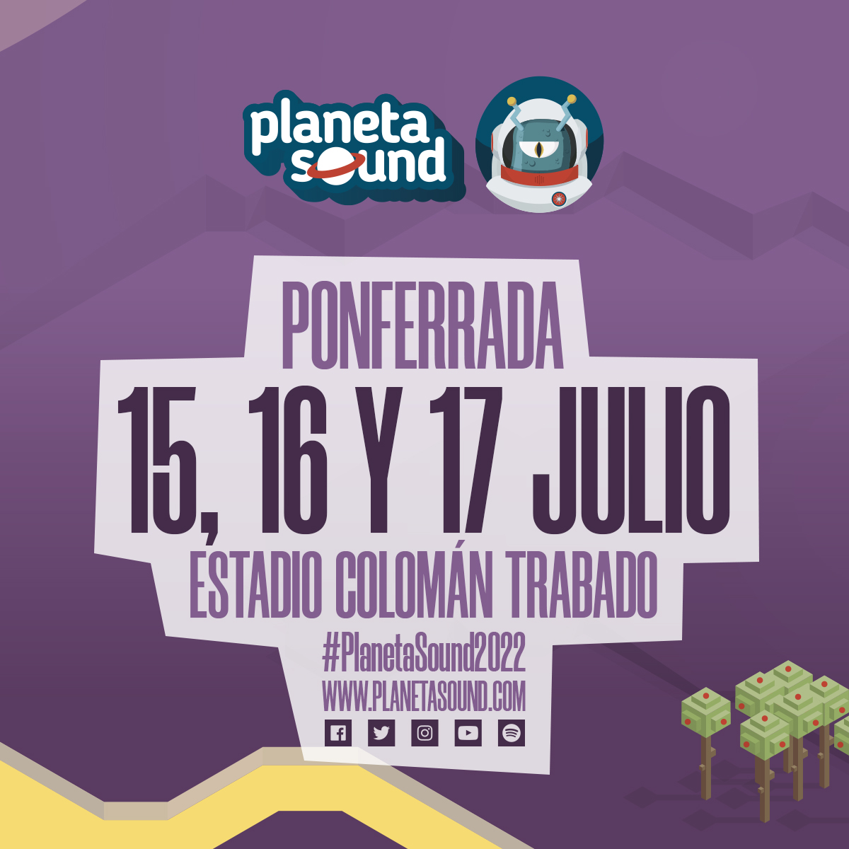 Planeta Sound anuncia la edición 2022 del festival ponferradino 3