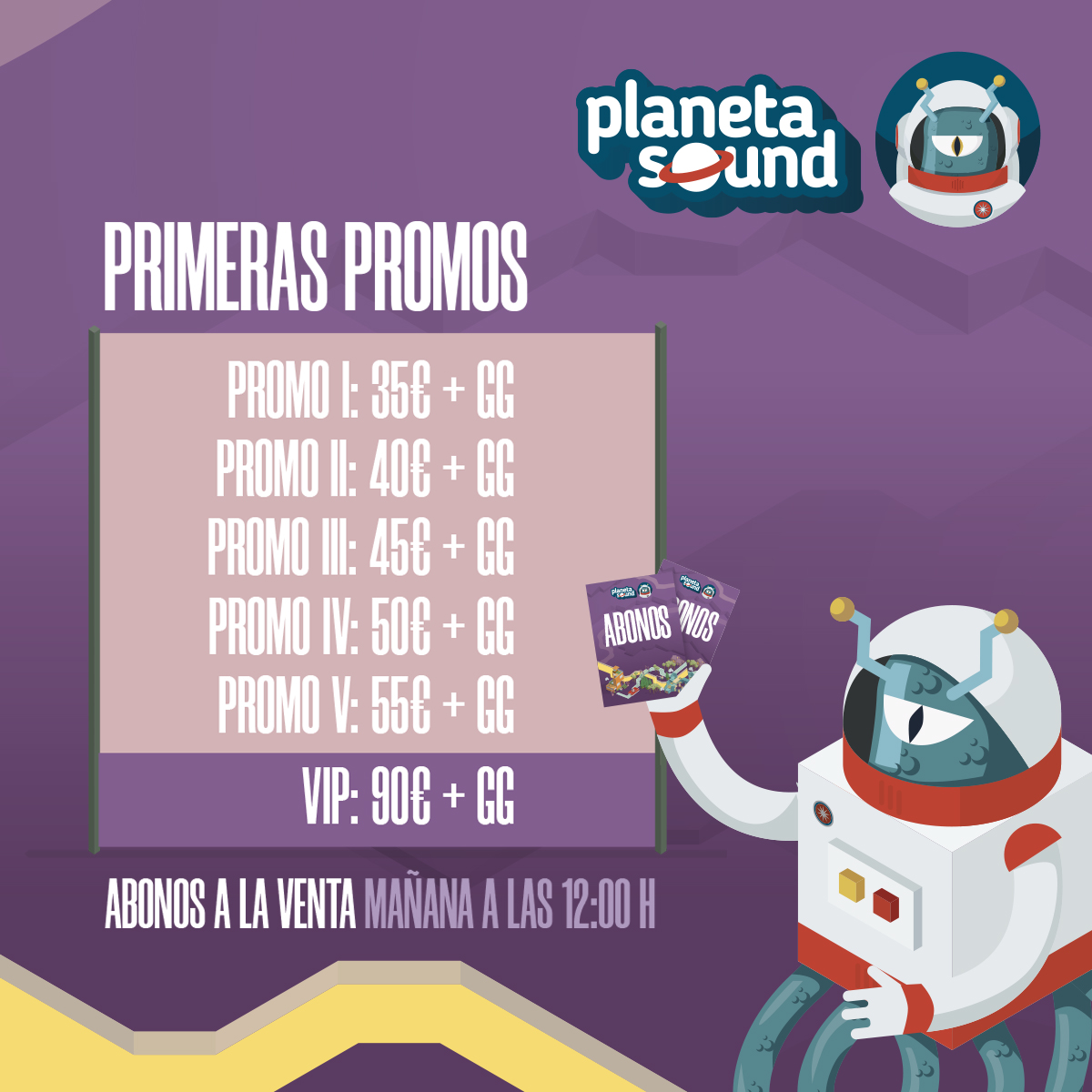 Planeta Sound anuncia los precios de sus abonos y arrancan con descuentos 2