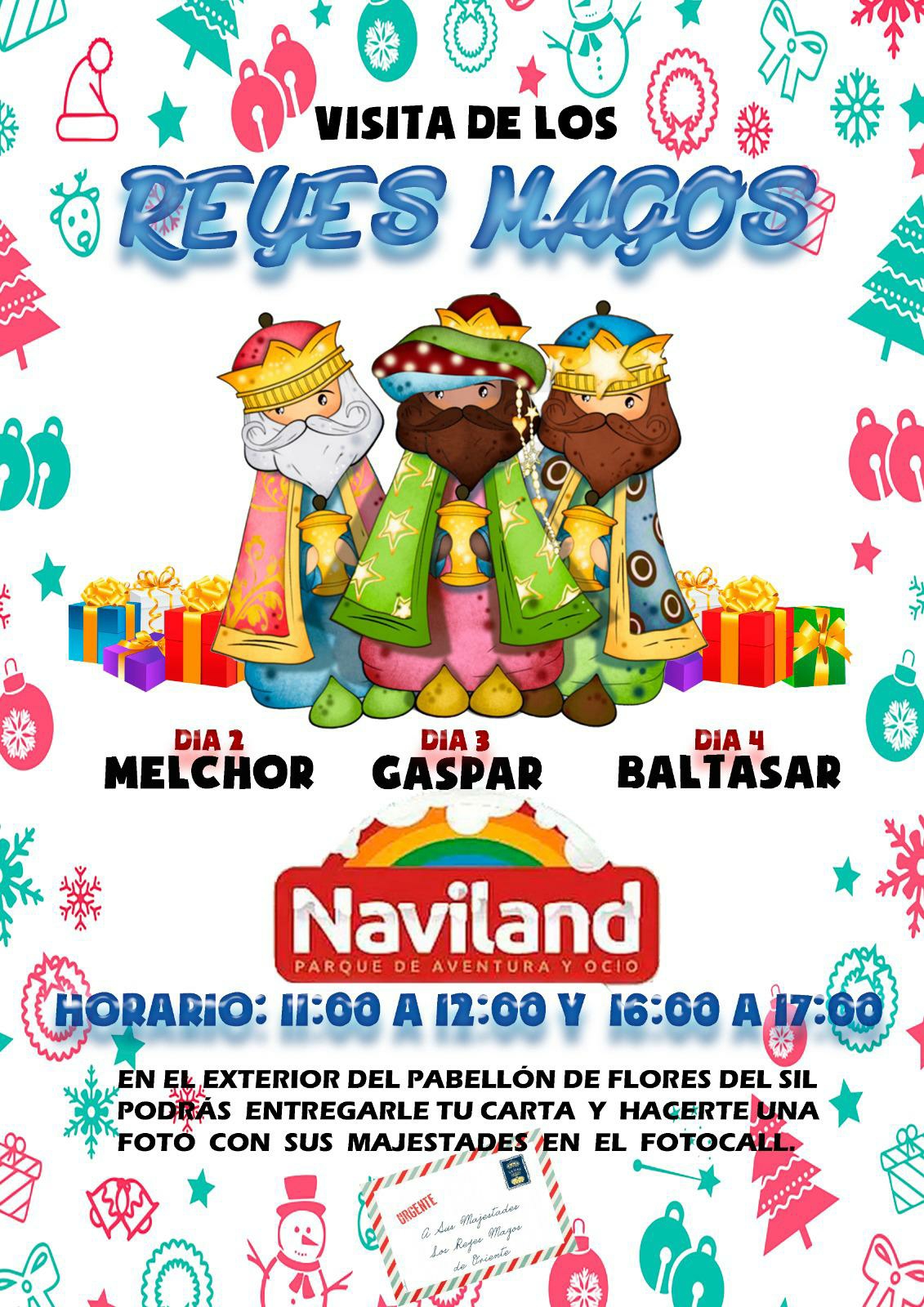 SSMM Los Reyes Magos de Oriente visitan Naviland Ponferrada 2