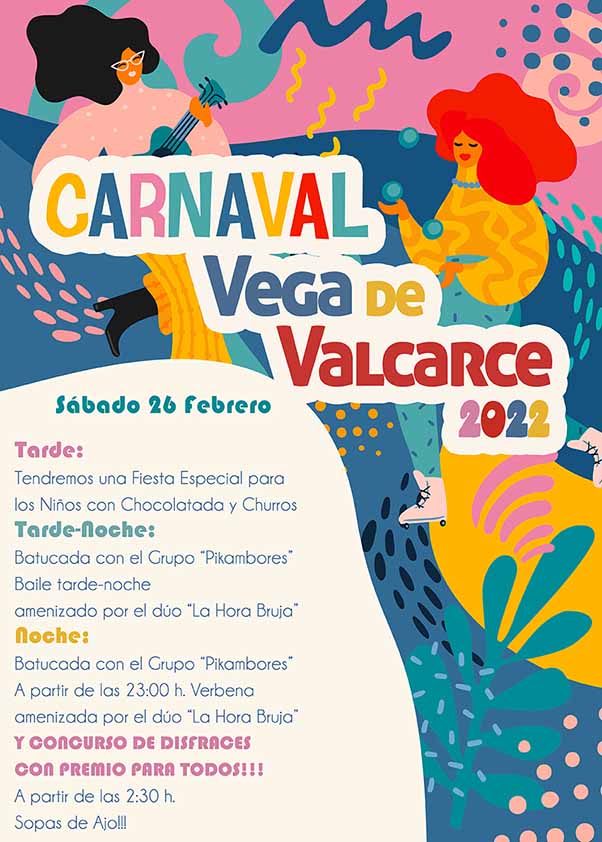 Carnavales en Vega de Valcarce 2022. Todas las actividades 2