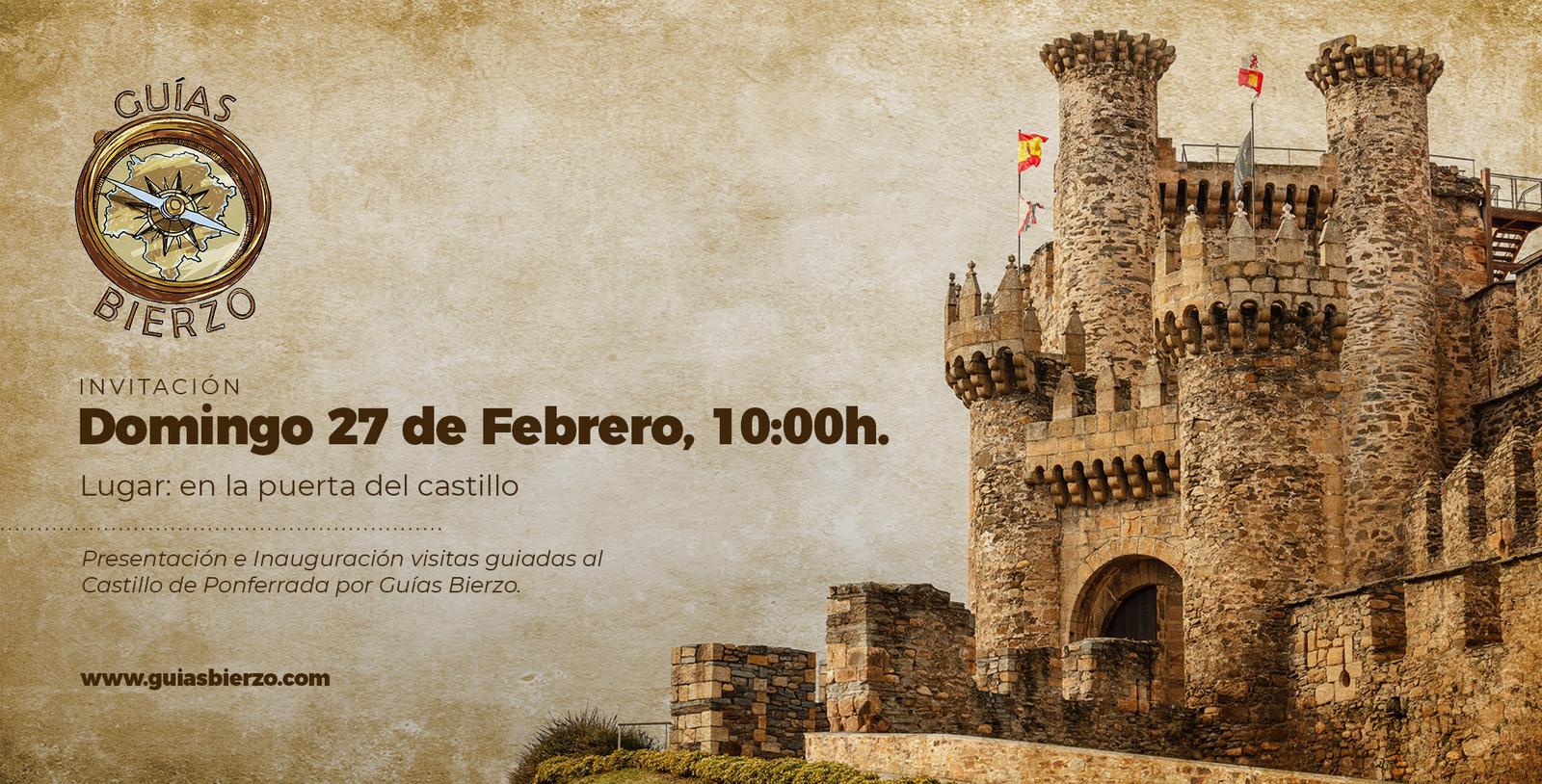 Ponferrada contará con visitas guiadas al Castillo de la mano de guías Bierzo 2