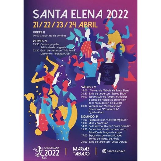 Grandes Fiestas en Magaz de Abajo en honor a Santa Elena 2022 2