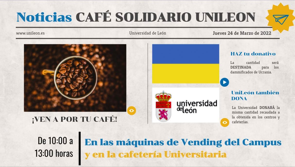 Café solidario con los refugiados de Ucrania en el Campus de Ponferrada 1