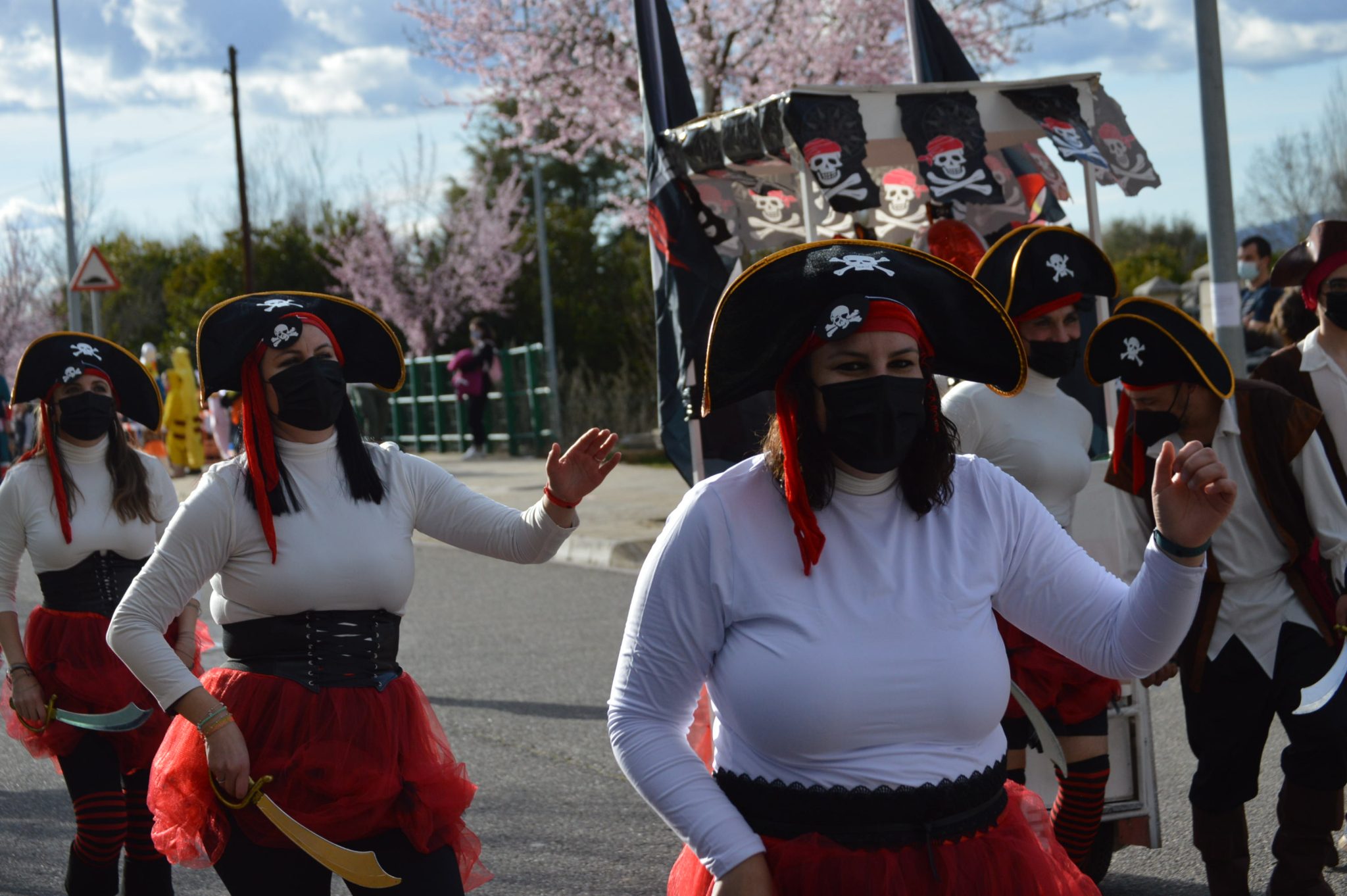Cubillos retoma la animación en las calles con su tradicional desfile de Carnaval 86