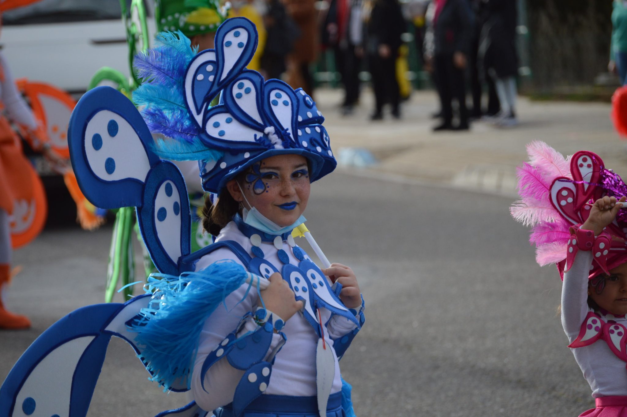 Cubillos retoma la animación en las calles con su tradicional desfile de Carnaval 12
