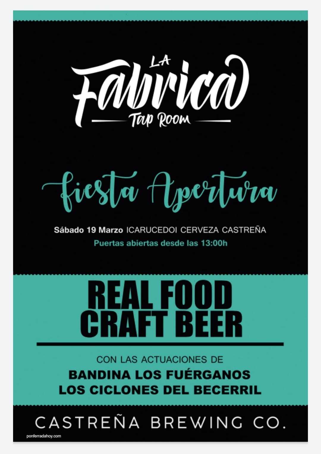 Cerveza Castreña inaugura este sábado 'Tap Room La Fábrica', un espacio gastronómico y de culto a la cerveza nacional 3