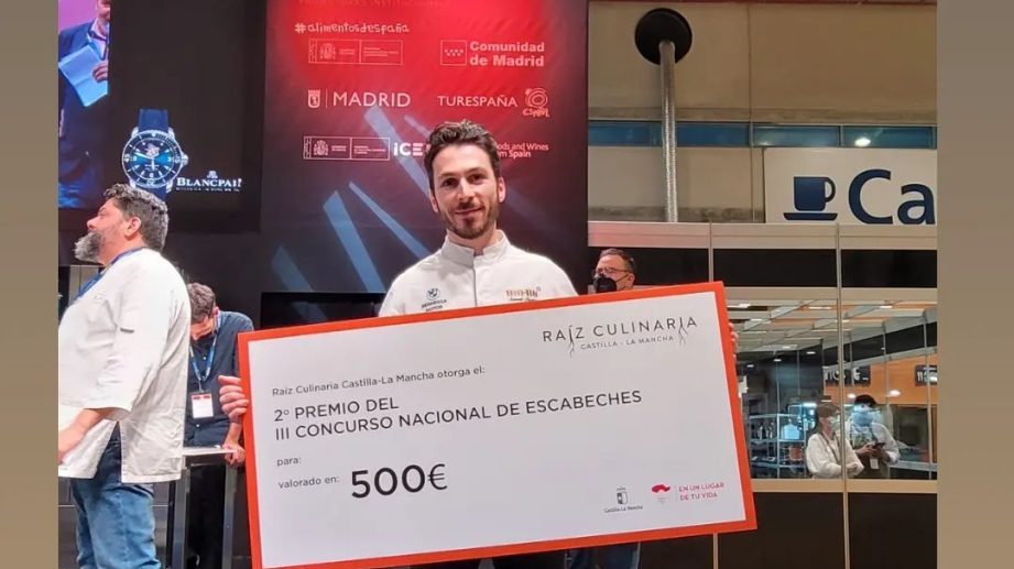 Samuel Naveira se hace con el segundo puesto en el concurso de escabechado en Madrid Fusión 1