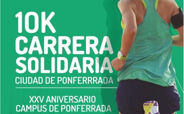 La carrera solidaria '10 Km Ciudad de Ponferrada' se celebrará el 7 de mayo 7