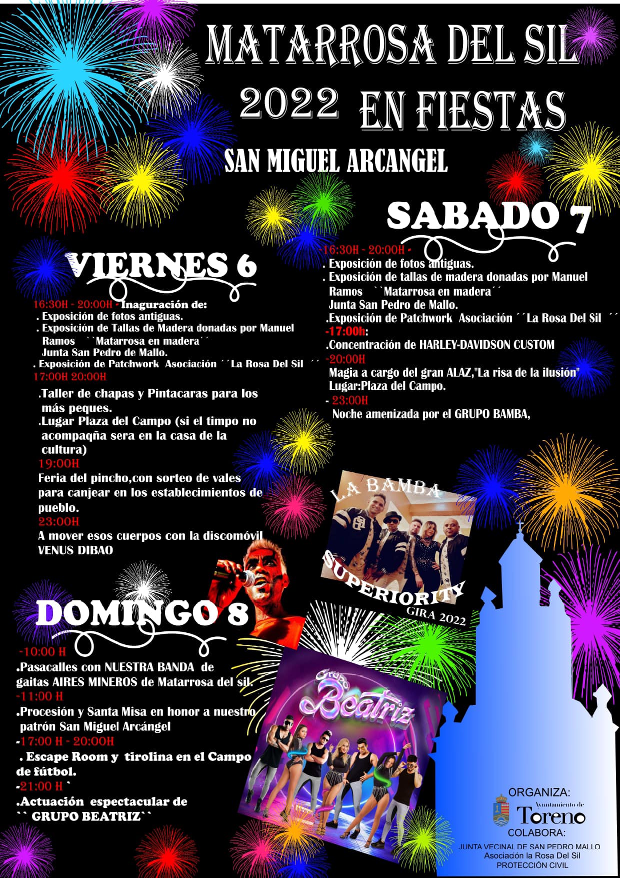 Fiestas en Matarrosa del Sil en honor a San Miguel Arcángel del 6 al 8 de mayo de 2022 2
