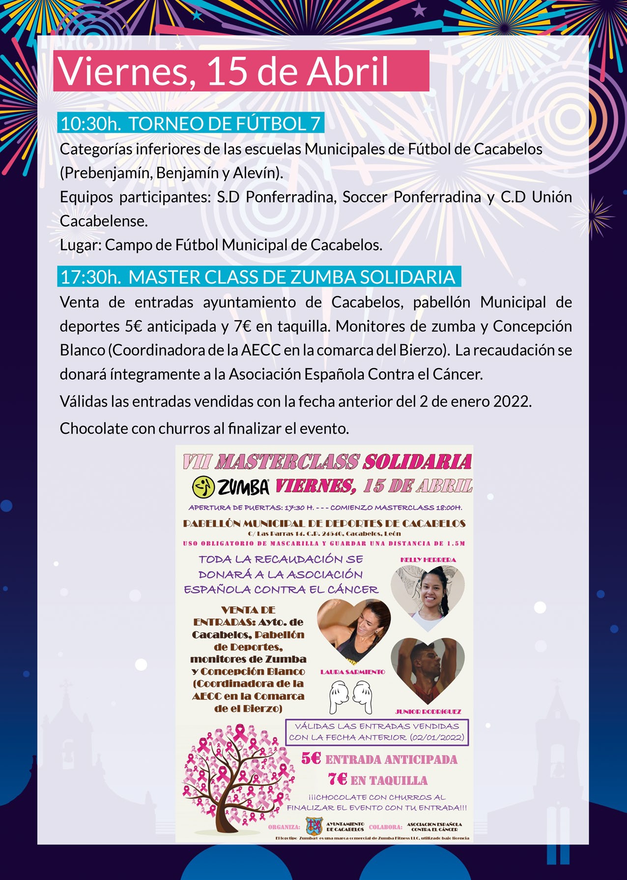 Fiestas de Pascua 2022 en Cacabelos. Programa de actividades 7