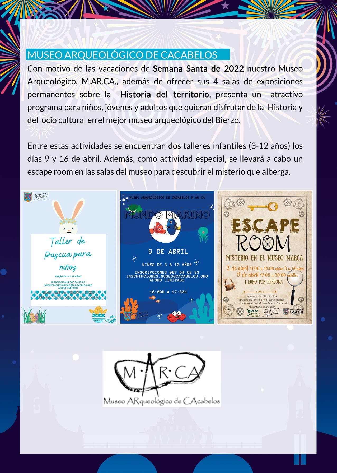 Fiestas de Pascua 2022 en Cacabelos. Programa de actividades 15