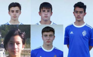 5 jugadores del fútbol base berciano preseleccionados para las selecciones de Castilla y León 10