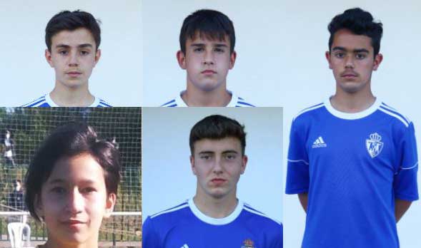 5 jugadores del fútbol base berciano preseleccionados para las selecciones de Castilla y León 1