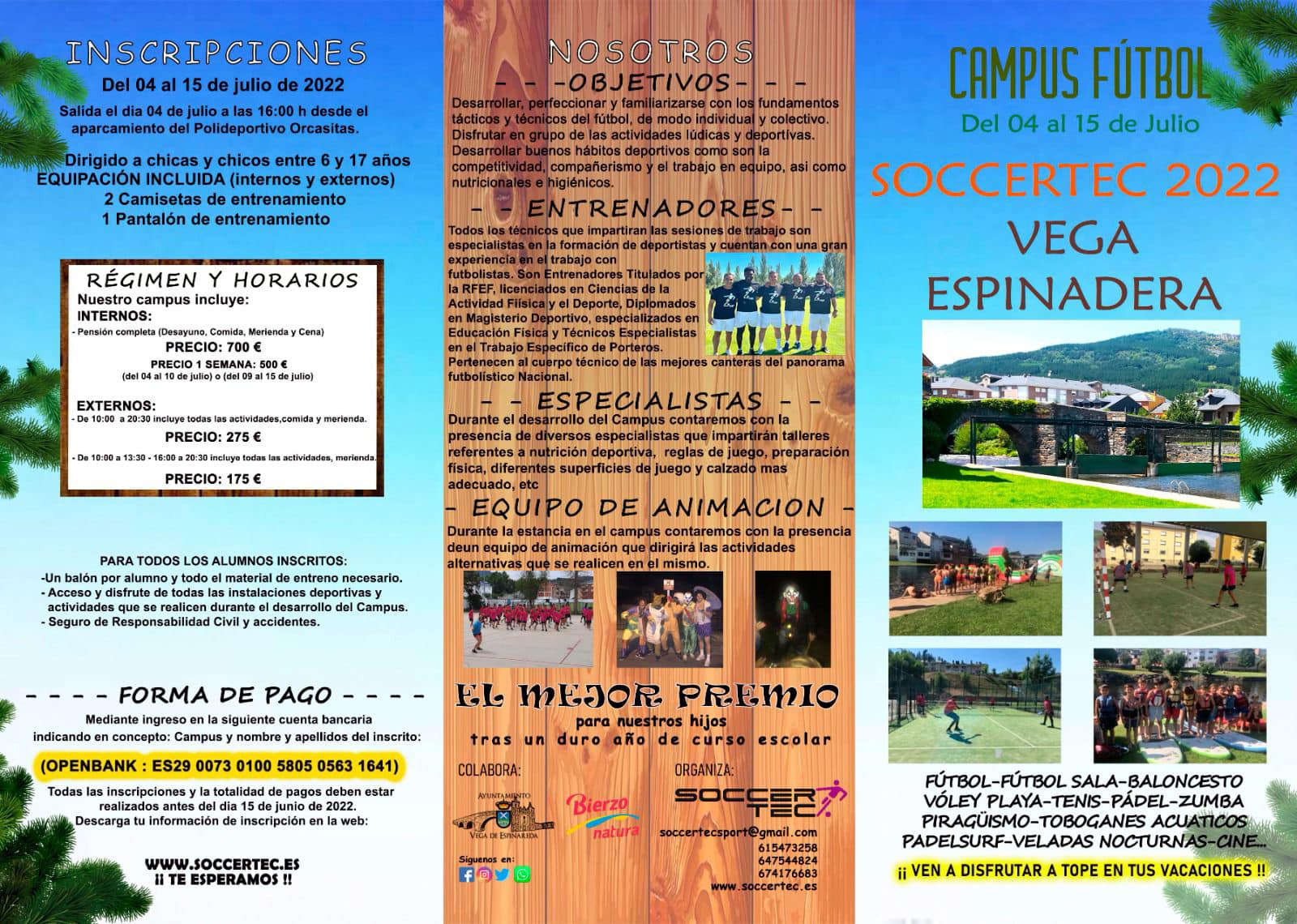 Campus y Campamentos para el verano 2022 en Ponferrada y El Bierzo 14