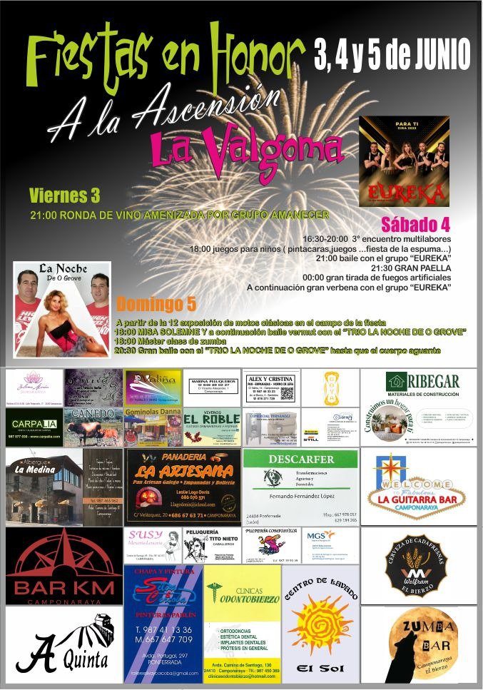 Grandes Fiestas en La Válgoma en honor a La Ascensión. 3, 4 y 5 de junio de 2022 1
