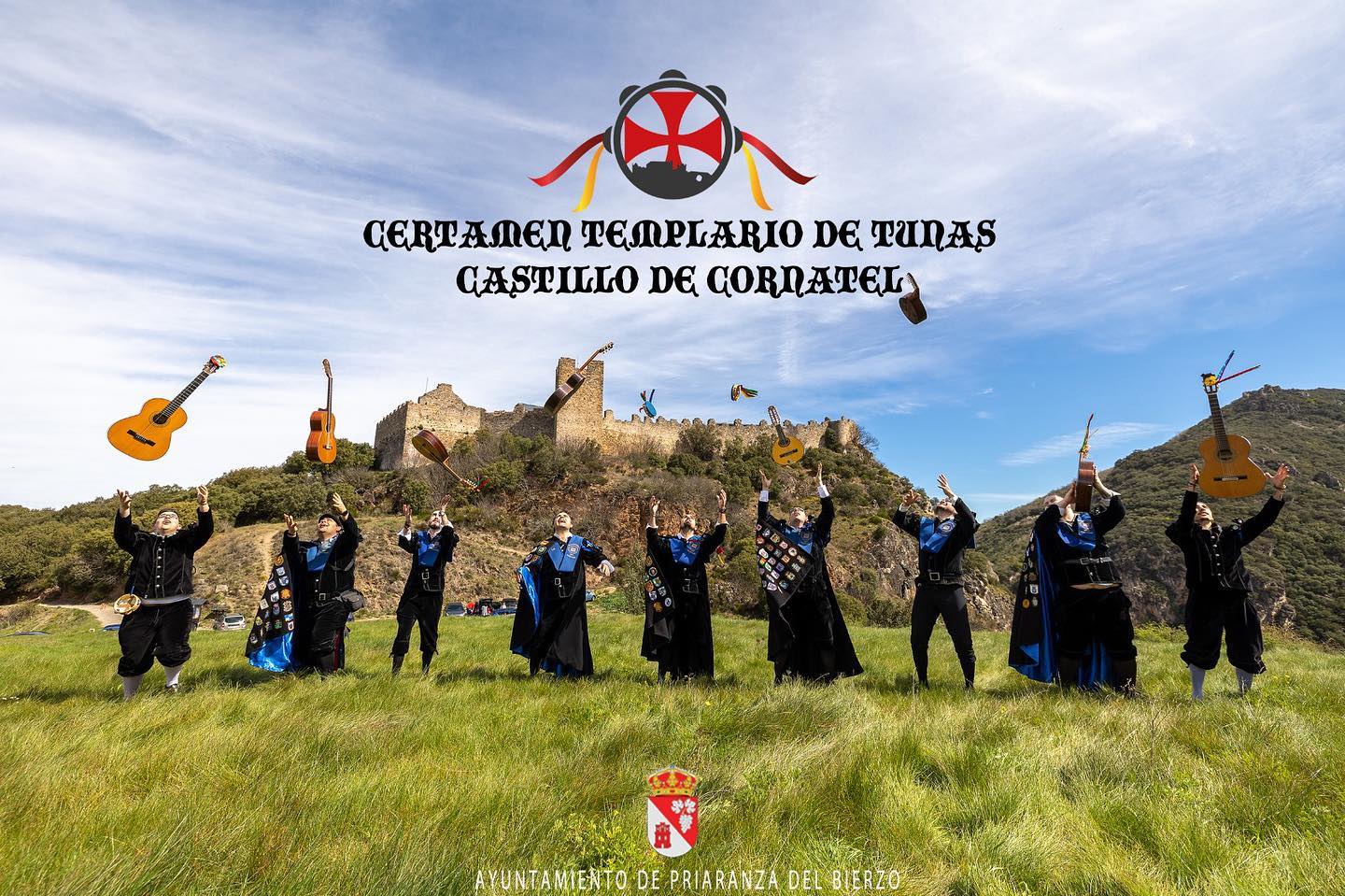 La Tuna de la Uned de Ponferrada organiza en el Castillo de Cornatel el Certamen Templario de Tunas 1