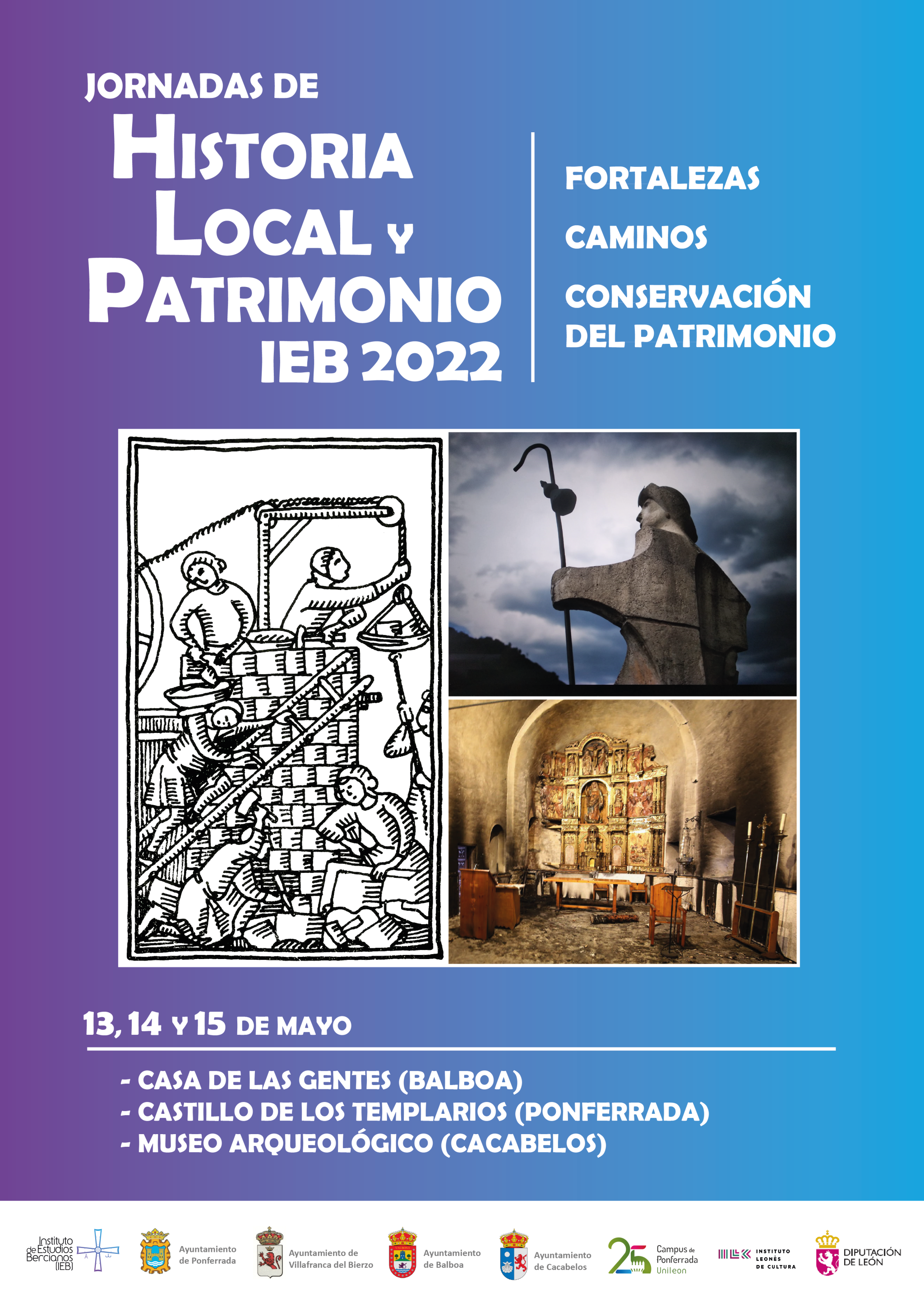 Jornadas de Historia Local y Patrimonio 2022 organizadas por el IEB 2