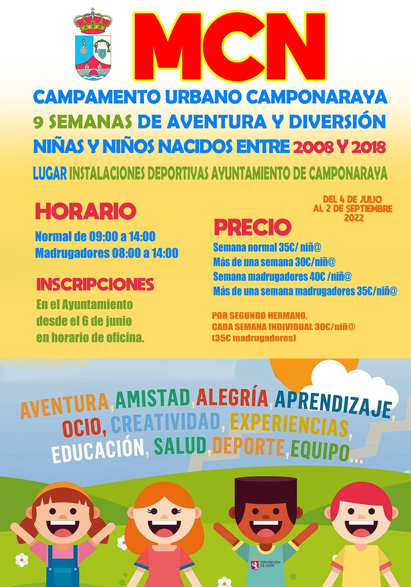 Campus y Campamentos para el verano 2022 en Ponferrada y El Bierzo 18
